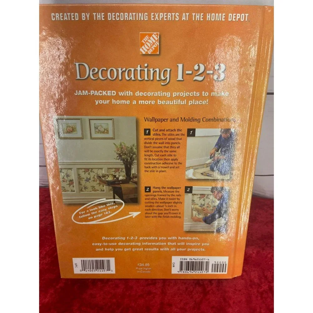 The Home Depot Hard Cover‎ Step By Step Decorating 1-2-3